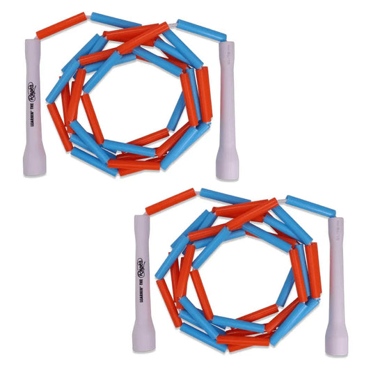 PAIR - Learnin the Ropes Double Dutch Long Rope (14ft)